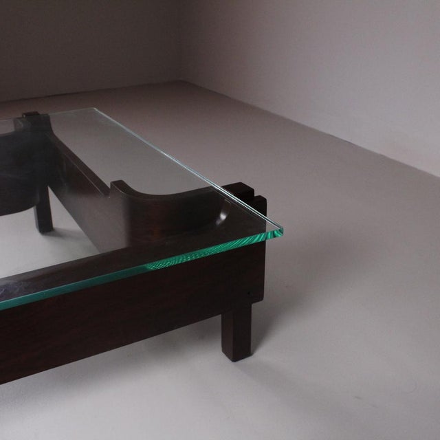 Brown Levogiro Table by Paolo Portoghesi for Poltronova, 1963 For Sale - Image 8 of 14