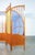 Art Nouveau Screen in Wood and Polychrome Glass For Sale - Image 13 of 16