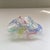 Italian Murano Hand Blown Multi Colored Glass Dish For Sale - Image 3 of 4