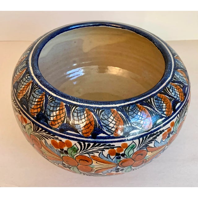 Mexican Vintage Mexican Ceramic Bowl For Sale - Image 3 of 9