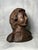Antique Carved Wooden Female Bust For Sale - Image 6 of 10
