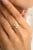 This is part of Chairish’s Fine Jewelry assortment. Octagon Cut Yellow Sapphire and Diamond Halo Birthstone Ring in 14K...