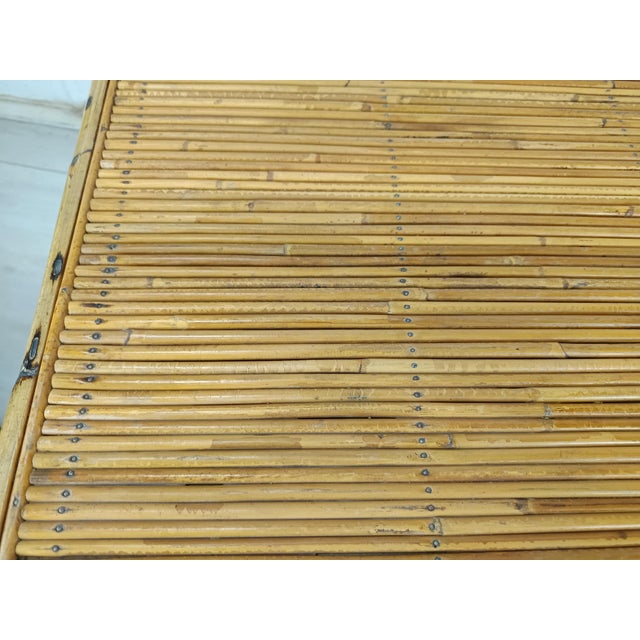 Vintage Rattan Table, 1950s For Sale - Image 17 of 18