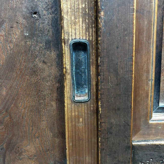 Traditional Japanese Tansu Storage Cabinet, 1920s, Set of 2 For Sale - Image 13 of 17