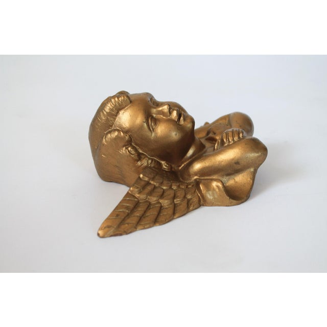 Vintage Cherub Wall Hanging For Sale - Image 4 of 8