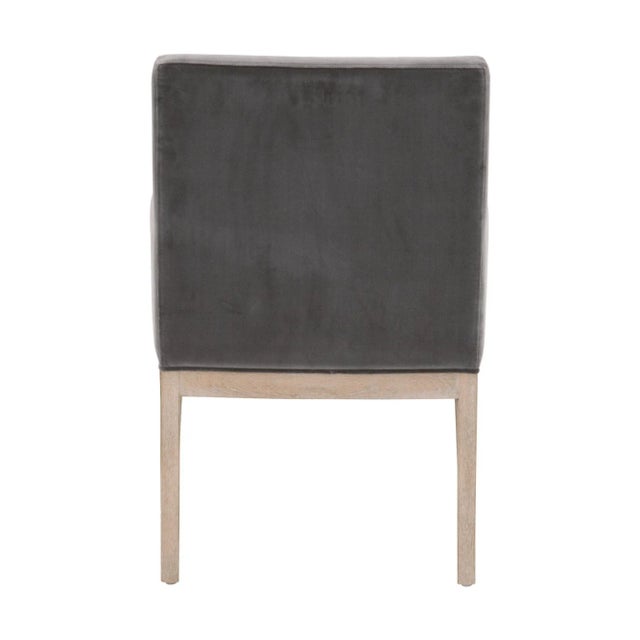 Drake Velvet Arm Chair For Sale In Los Angeles - Image 6 of 7