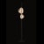 Brass Floor Lamp by Victor Vaisilev for Oluce For Sale - Image 4 of 6