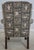 Antique Ball & Claw Mahogany Tapestry Wing Chair For Sale - Image 4 of 18