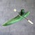 Vintage Inuit Jade Carving Hunter in Kayak Sculpture Hand Carved Canada Art 5" For Sale - Image 9 of 9