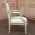 19th Century Louis XVI Painted Salon Armchair ~ Fauteuil For Sale - Image 12 of 17