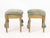 Louis XVI Style Upholstered Footstools, Pair For Sale In New York - Image 6 of 6