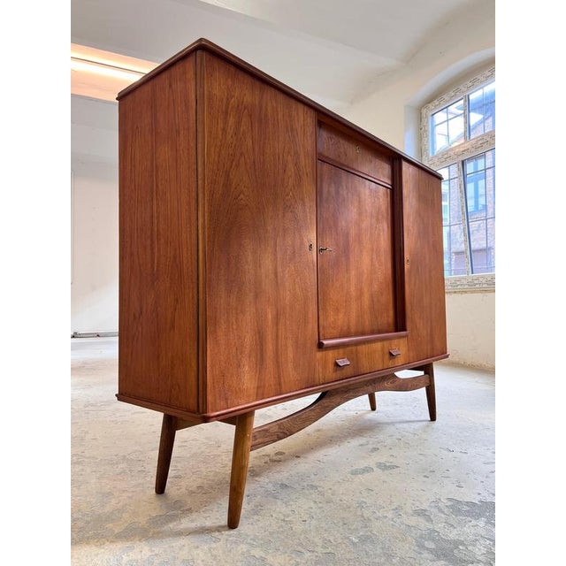 Highboard in Teak, Denmark For Sale - Image 11 of 11