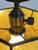 Brass 1910s Elaborate Bent Brass and Wrought Iron Spanish Revival Floor Lamp With Golden Mica Shade For Sale - Image 8 of 11