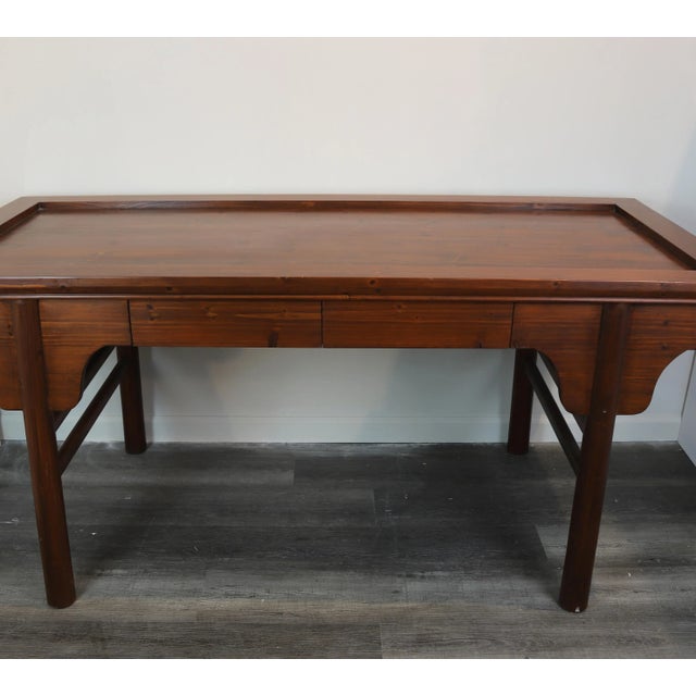 Vintage Ming Style Console Table For Sale In New York - Image 6 of 11