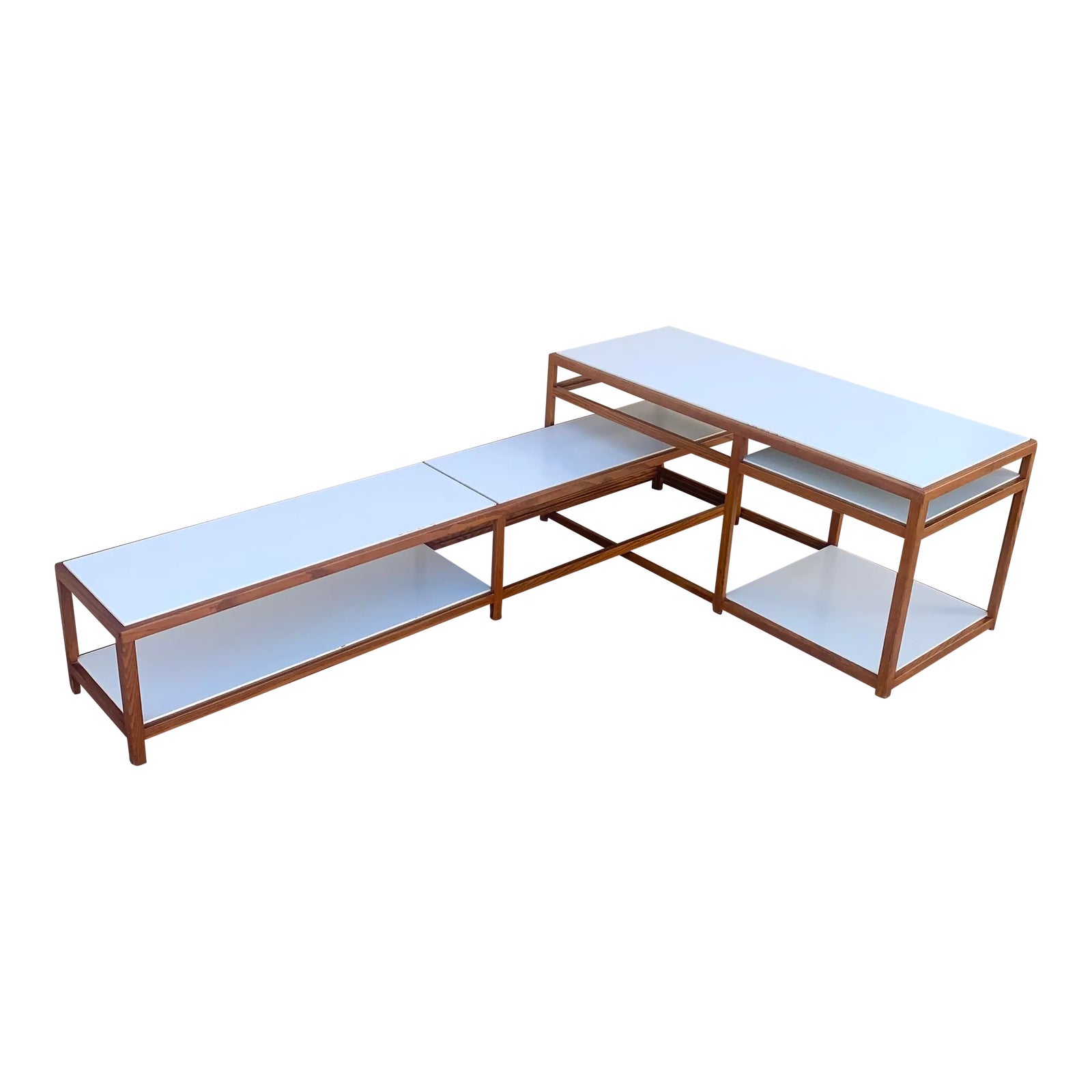 Edward Wormley for Dunbar Modular Console Table Circa 1950s | Chairish