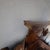 2000 - 2009 Antique Walnut King Size Bed with Carved Scroll Headboard For Sale - Image 5 of 12