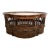 Vintage John-Richard European Crossroads Collection French Cane Coffee Table For Sale