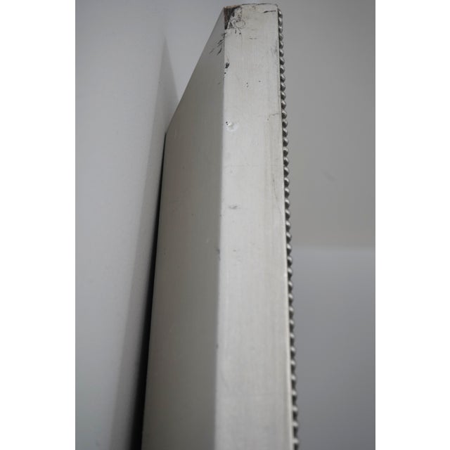 Glass Large Venetian Rectangular Floor Standing Dressing Mirror For Sale - Image 7 of 9