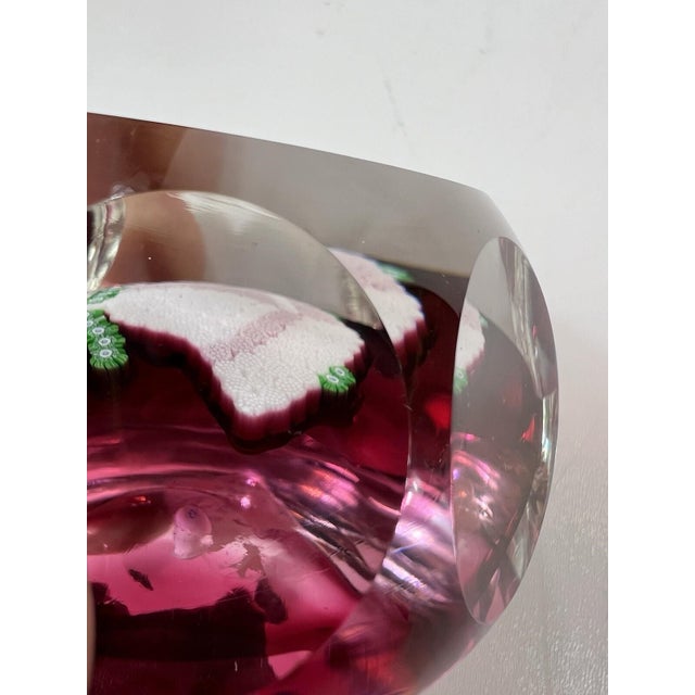 Paperweight Christmas Bells Glass 1977 Signed Vintage Perthshire For Sale - Image 13 of 18