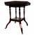 Brown Antique English Octagonal Mahogany Side Table For Sale - Image 8 of 8