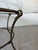 Vintage Hollywood Regency Style Scalloped Brass Frame With Glass Top Coffee Table For Sale - Image 14 of 18