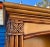 1980s Regency Coastal Style Faux Bamboo Fruitwood Bookcases / Display Cabinets - S/2, Pair For Sale In Atlanta - Image 6 of 11