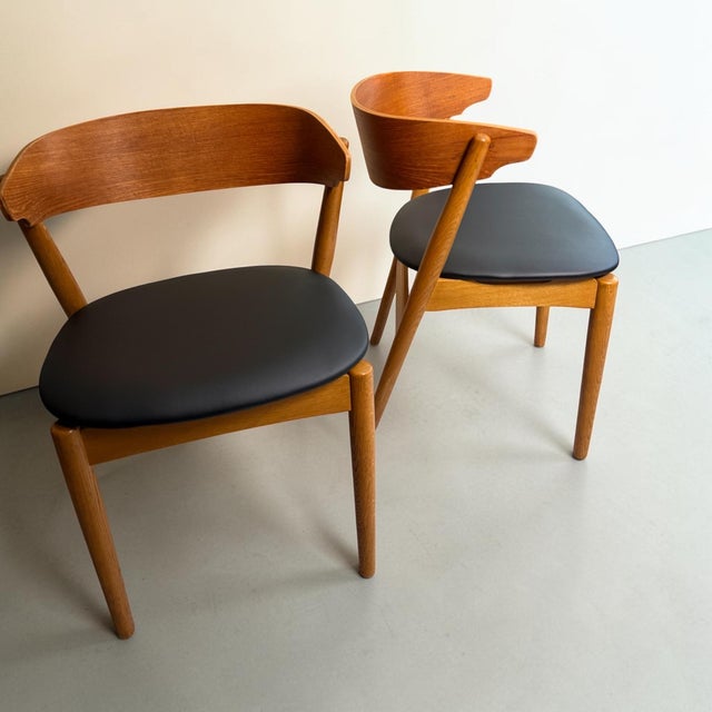 Vintage Banjo Dining Chairs from Ikea, Sweden, 1950s, Set of 2 For Sale - Image 3 of 9