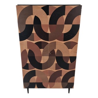 Vintage Wardrobe in Ash, 1960s For Sale