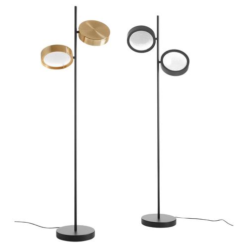 Floor lamp model berlin 323, by christophe pillet. Manufactured by oluce, italy. Materials: metal, glass dimensions: ø 30...