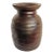 Vintage India Wood Rustic Pot For Sale
