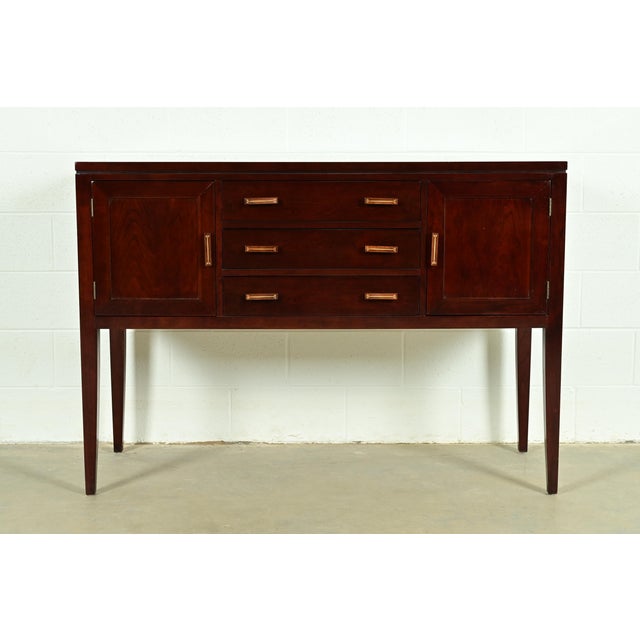 American Stickley Arts & Crafts Shaker Cherry Wood Sideboard Buffet For Sale - Image 3 of 17