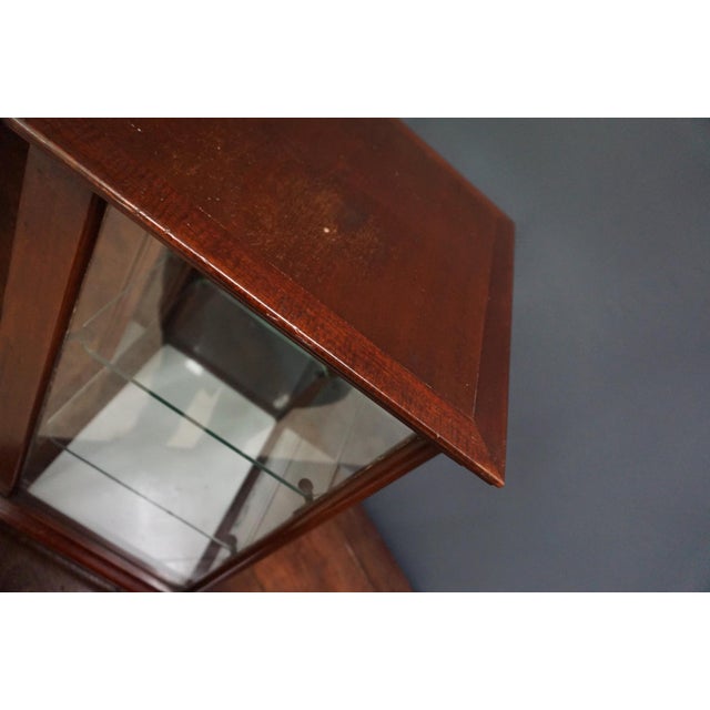 Antique Cadbury’s Chocolate Mahogany Display Cabinet, 1900s For Sale - Image 9 of 11