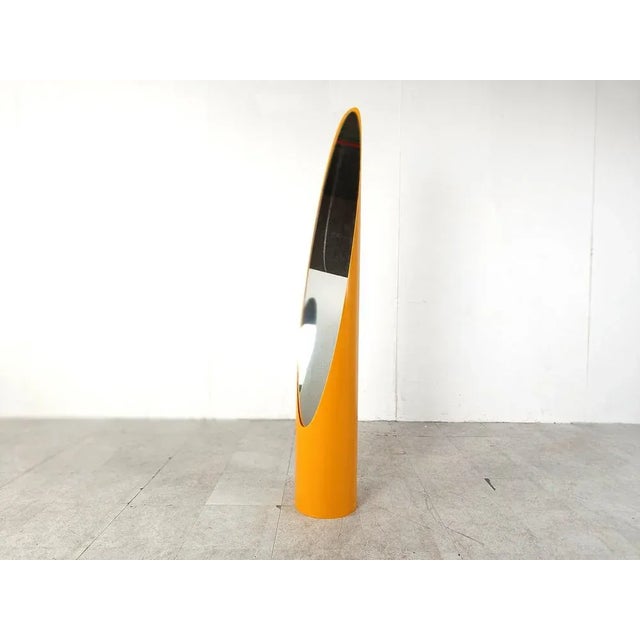 Plastic Vintage Italian Floor Mirror, 1970s For Sale - Image 7 of 7