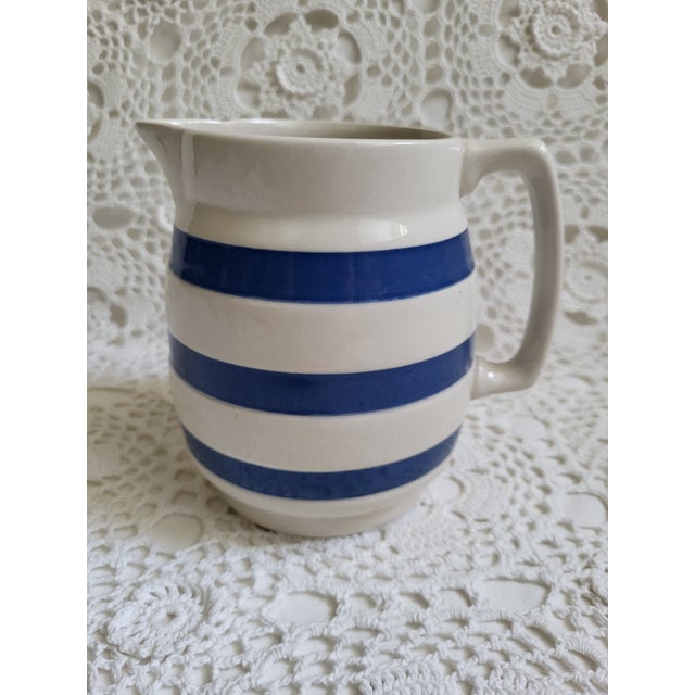 1950s Staffordshire Ironstone Chef Ware Milk Jug or Pitcher For Sale - Image 9 of 9