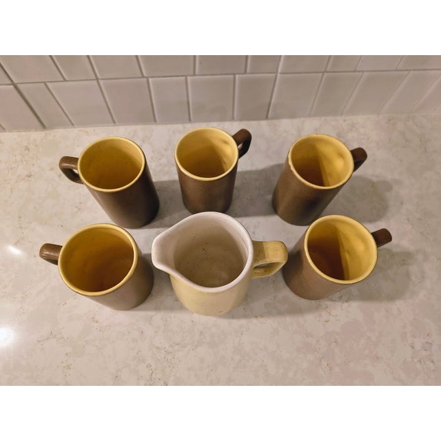 Vintage Mid-Century Modern Metlock Poppy Trail, Tempo, Set of 9 For Sale - Image 6 of 16