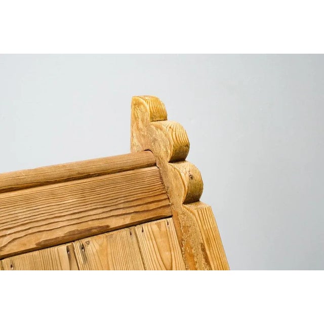 Antique Church Pew Bench, 1890s, in Flawless conditions. Designed 1890 to 1919