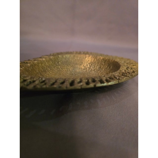 Late 20th Century Solid Brass Trinket Bowl by Dayagi For Sale - Image 5 of 6