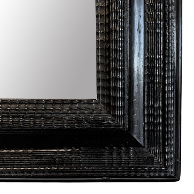 Pair of 19th Century Dutch Frames With Mirrors For Sale - Image 9 of 10