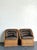 Vintage Woven Rattan Lounge Chairs - A Pair For Sale - Image 13 of 18