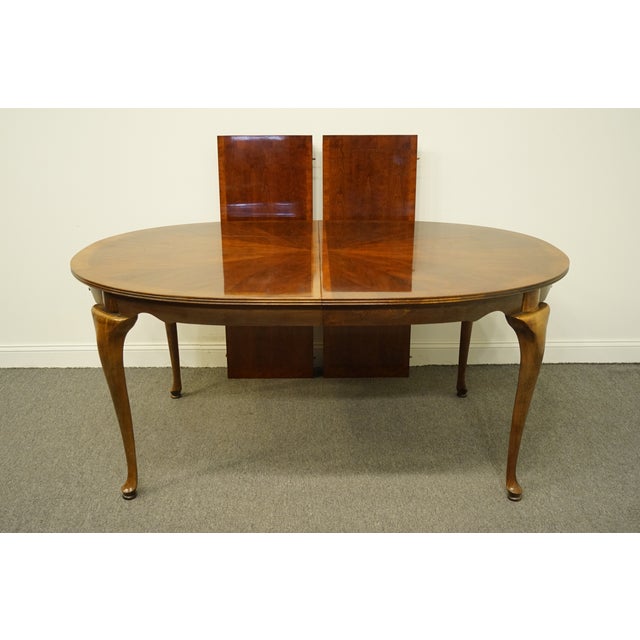 20th Century Traditional American Drew Cherry Grove Collection 98" Oval