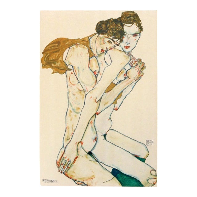 1981 Egon Schiele 17 Erotic Drawings Friendship For Sale