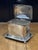 Metal English Silver-Plated Tea Caddy with Lion's Head Handles For Sale - Image 7 of 13