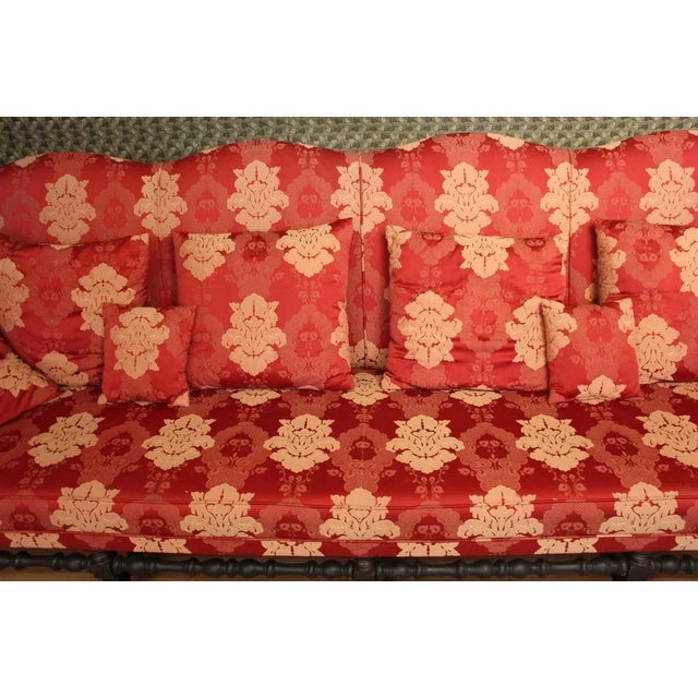 1930s Louis XIII Castle Sofa, 1930s For Sale - Image 5 of 13