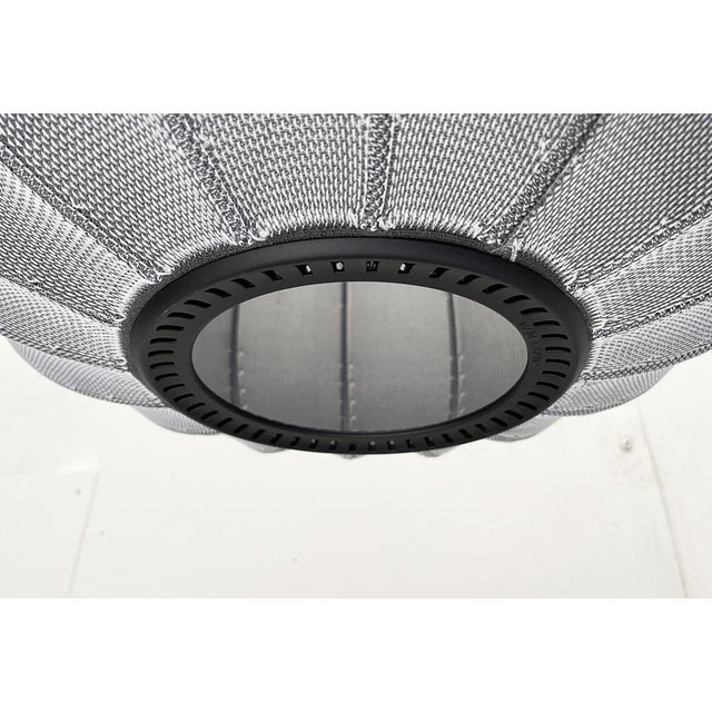 Danish Knit Wit 60 Knitted Fabric Pendant Lamp by Iskos Berlin for Made by Hand, Copenhagen For Sale - Image 10 of 18