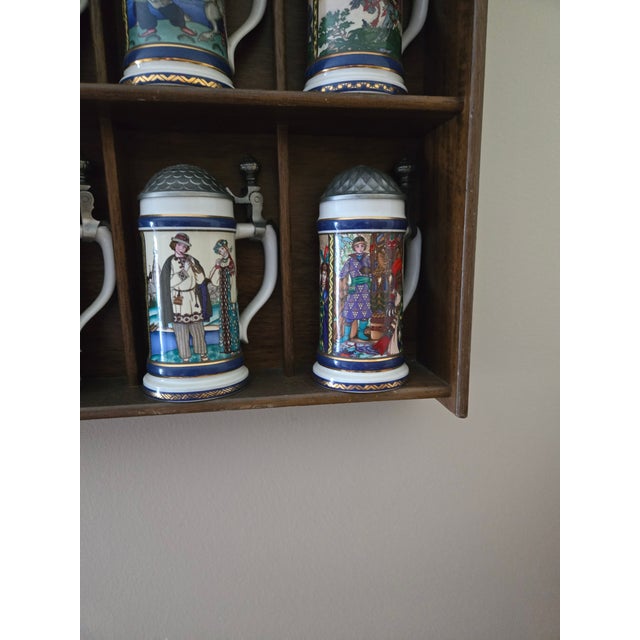 1990s Beer Steins Represents the 12 Fairy Tales For Sale - Image 11 of 11