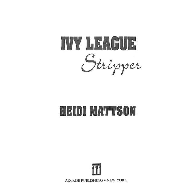 MATTSON, Heidi [288] pp. Arcade Publishing 1995 First Edition 9 1/2" x 6 5/8" Heidi Mattson was raised in small-town New...