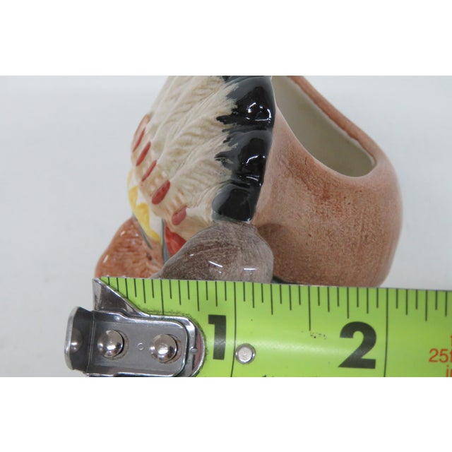 Royal Doulton D6614 North American Indian Character 1966 Jug Mug 4497b For Sale - Image 11 of 11