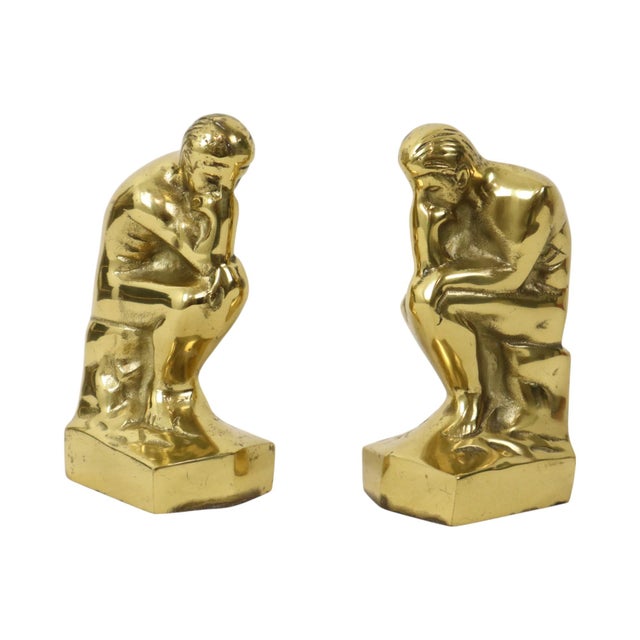 Italian Brass Bookends, 1960s, Set of 2 For Sale - Image 6 of 13
