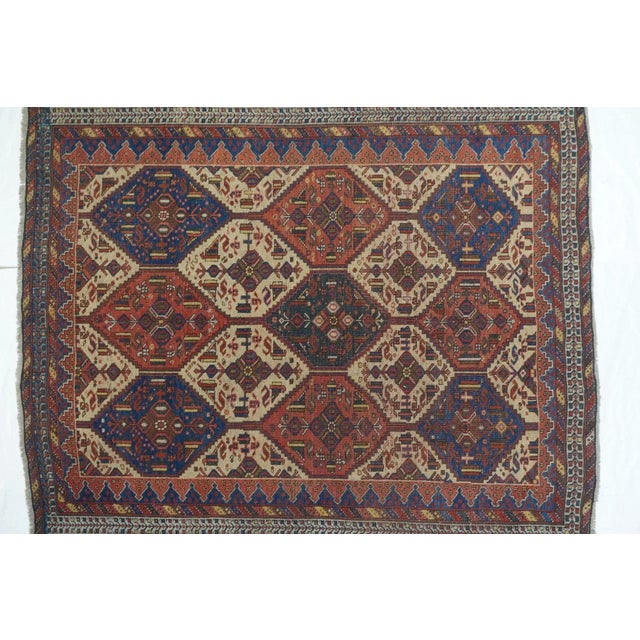 Early 20th Century Antique Afshar Rug 5'3'' x 6'4'' For Sale - Image 5 of 11