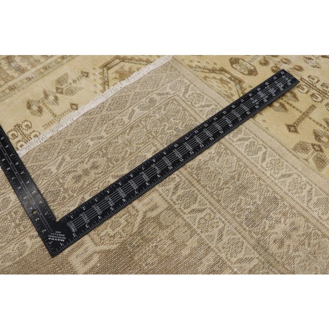 Early 20th Century Antique Persian Turkaman Rug - 09'09 X 12'04 For Sale - Image 5 of 9